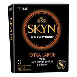 Preservativo Prime Skyn X3u. S/latex - Todos Los Modelos