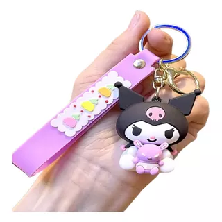 Llavero Kuromi Hello Kitty  Kawai Sanrio Accesorio D2