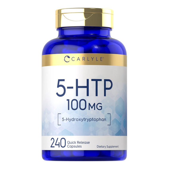 Suplemento Carlyle 5htp 100 Mg 240 Cápsulas 5-hidroxitriptóf