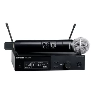 Microfone Sem Fio Shure Digital Slxd24/sm58-l55