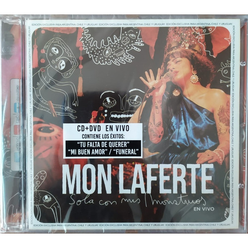 Mon Laferte - Sola Con Mis Mostruos (cd+dvd) Lanzamiento 7/2