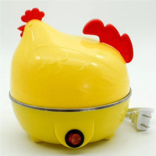 Maquina Hervidor Cocedor De Huevos A Vapor 7 Huevos Color Amarllo - 228213