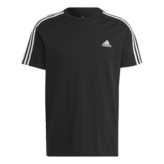 Camiseta Essentials 3 Rayas Tejido Jersey Ic9334 adidas