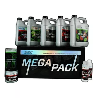 Grotek Mega Pack Fertilizantes Todo En Uno Growing Kit