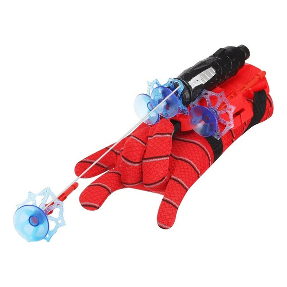 Guante Lanza Telaraña Spiderman Jueguete Superheroe 9 Dardos