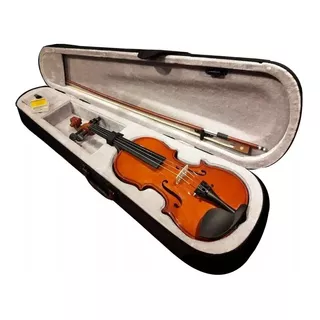 Violin 4/4 De Estudio Con Estuche Arco Resina