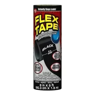 Flex Tape Cinta Ultra Resistente Reparaciones 8 Pulgadas