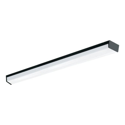 Plafon Led 36w Conexa M Blanco Dinamico 1.19m Negro