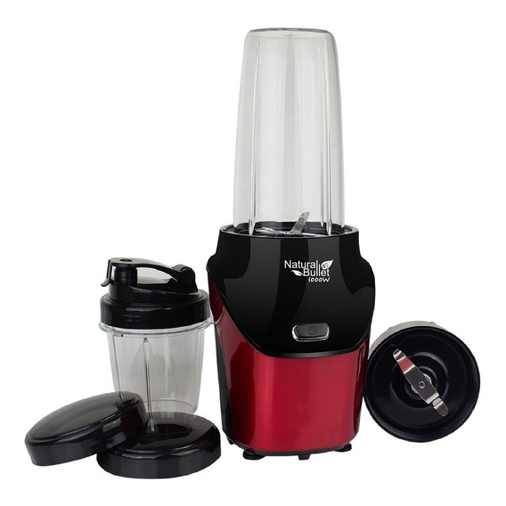 Procesador Alimentos Natural Bullet 1000w Tipo Nutribullet Color Rojo