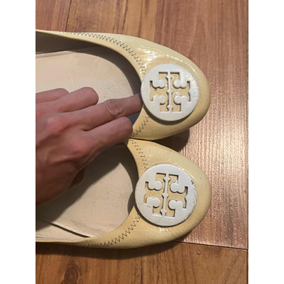 Padrisimos Flats Tory Burch Piel Patent Charol 25 Originales