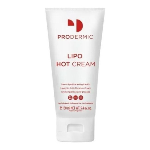 Lipo Hot Cream Reductora Anti-glicacion 150ml Prodermic