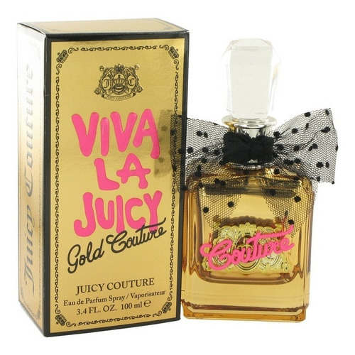 Perfume Viva La Juicy Gold Couture de Juicy Couture, 100 ml, volumen unitario de 100 ml