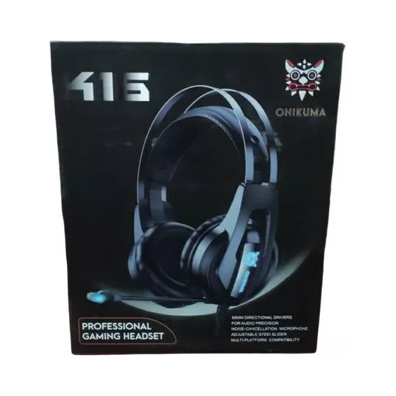 Audífonos Gamers Onikuma K16 Rgb Cancelación De Ruido