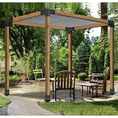 Kit De Herrajes Para Armado Fácil Y Rápido De Pergola