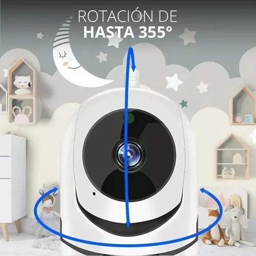 Monitor Para Bebe Cámara De Seguridad Y Vigilancia Wifi