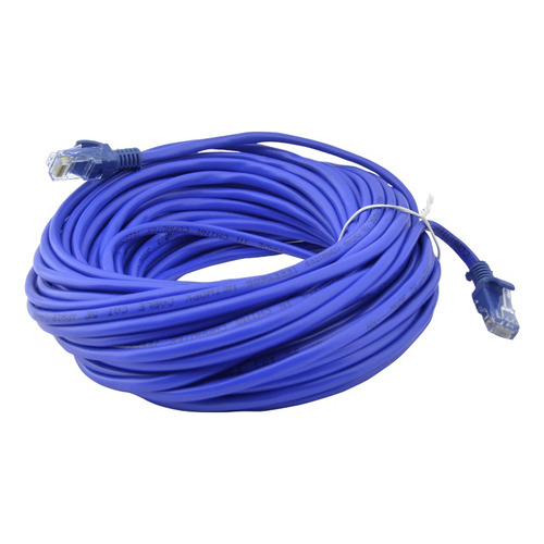 Cable De Red Ethertnet 30 Metros Rj45 Cat6