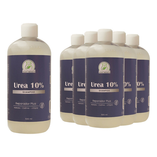  Shampoo Capilar De Urea Repador Plus (500ml) 6 Pack
