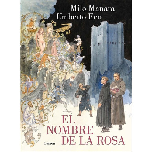 El Nombre De La Rosa. La Novela Gráfica, De Umberto Eco. Editorial Lumen, Tapa Dura En Español