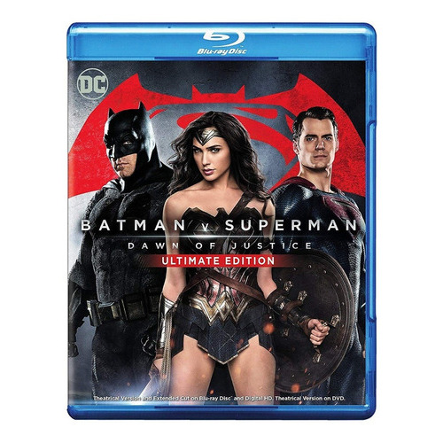 Blu Ray Batman V Superman Dawn Justice Dvd Ultimate