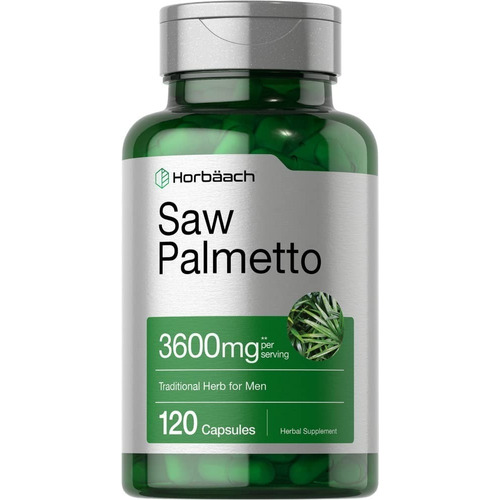 Saw Palmetto Sabal Palmito Prostata 120 Capsulas Eg J11 Sabor ND