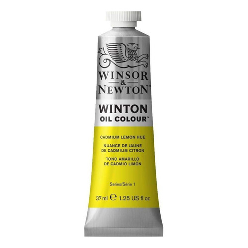 Pintura Oleo Winsor & Newton Winton 37ml Colores A Escoger Color del óleo Cadmium Lemon Hue - Amarillo Cadmio Limon No 7