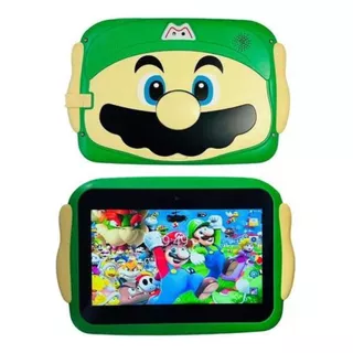 Tablet Para Niños M10+ De Mario Bros 7  64 Gb 4 Ram Tableta