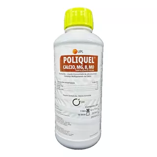 Poliquel Calcio Nutriente Foliar Magnesio Boro Mo 1 Litro 
