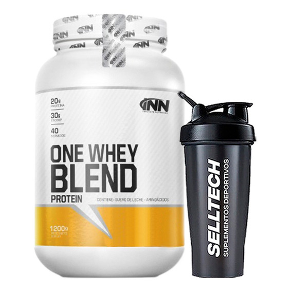 Proteína Inn One Whey Blend Protein 1.2kg Chocolate + Shaker