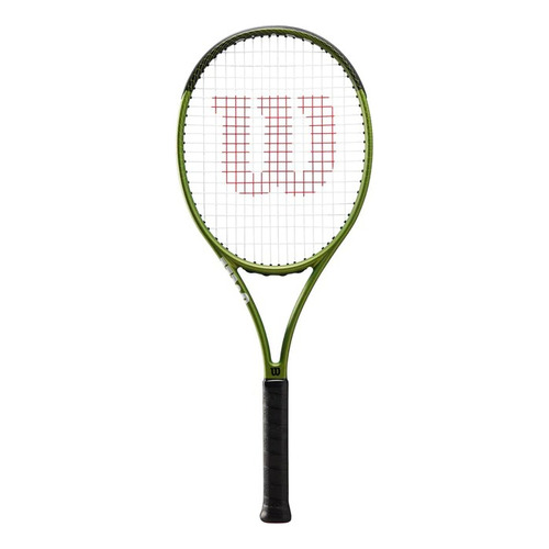 Raqueta de Tenis Wilson Blade Feel 100 Tamaño de Grip 4 3/8 Color Verde 16x19  Peso 284 gramos