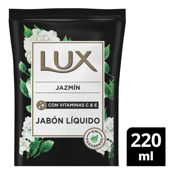 Lux Jazmín Jabón Líquido Repuesto 220ml