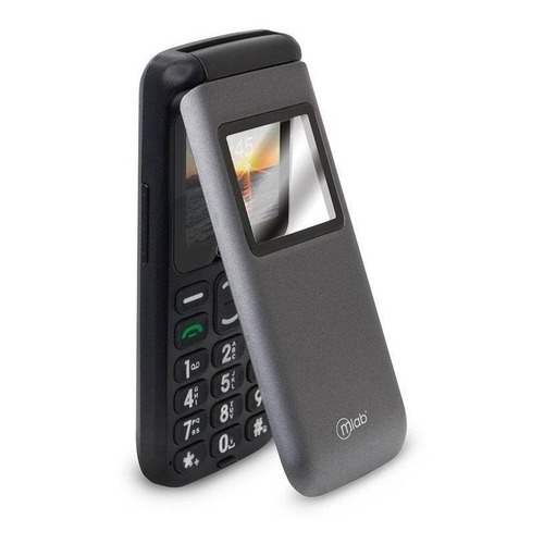 Mlab SOS Senior Phone Shell 3G (1.8") Dual SIM negro 128 MB RAM
