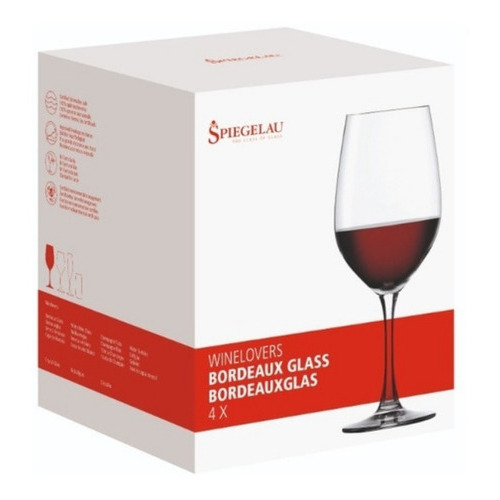 Copa De Vino Spiegelau Buderdeos Set X 4 Winelovers - Envíos