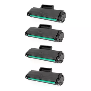 4x Cartucho Toner Laser Mfp 135a 135w Sem Chip 105a W1105a