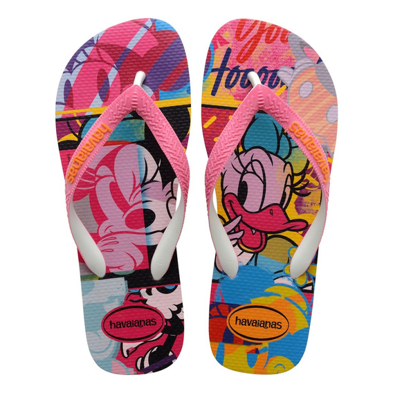 Sandalia Havaianas Disney Minnie Y Daisy 4123500-5217 Mujer