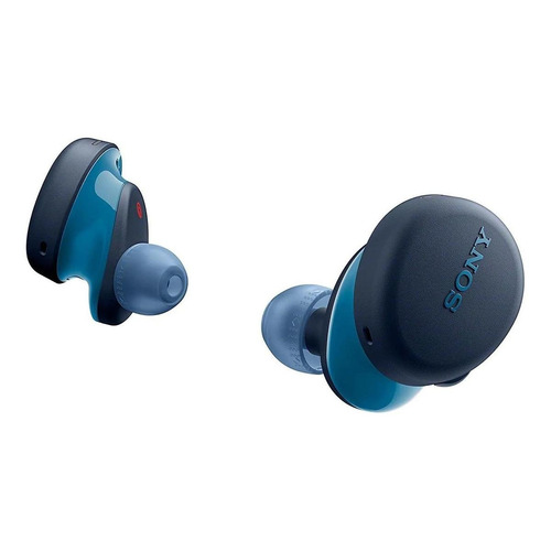 Audífonos Sony Bluetooth Extrabass Resistente Agua- Wf-xb700 Color Azul oscuro