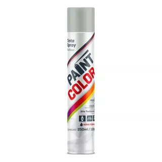Tinta Spray Alta Temperatura Alumino 250ml Paint Color 