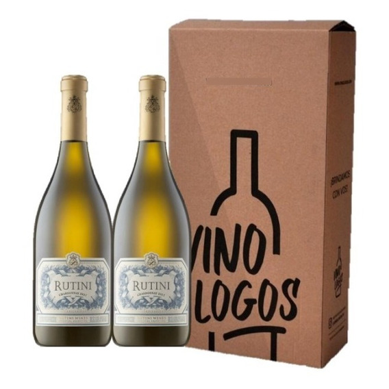 Vino Rutini Chardonnay Caja X2 - Oferta Vinologos