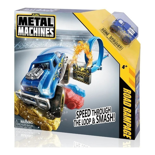 Pista Metal Machines Road Rampage Color Azul
