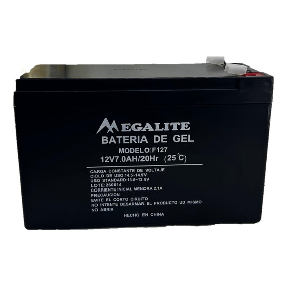 Bateria 12v 7a Plomo-calcio Gel 12v 7ah