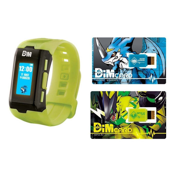 Pulsera Bandai Vital Digital Monster Digimon Verde