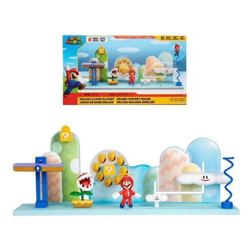 Super Mario Playset Nubes Delux Nintendo