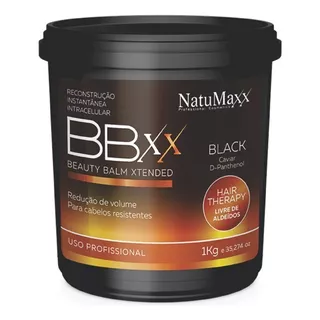 Natumaxx Beauty Balm Xtended Btx Botox Capilar Antifrizz 1 Kg