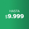 hasta $9.999