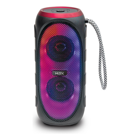 Misik - Bocina Bluetooth Subwoofer - Sd, Radio, Aux - Tws Color Negro
