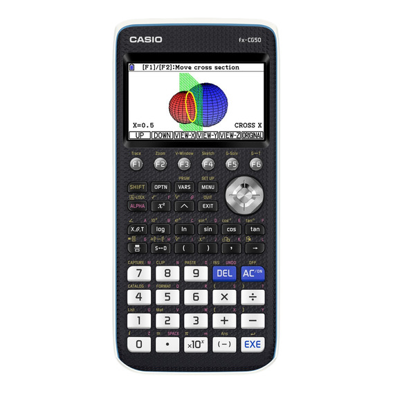 Calculadora Gráfica A Color Casio, Blanco Y Negro, 7.21  Anx