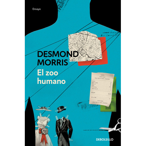 El zoo humano, de Morris, Desmond. Serie Ensayo Editorial Debolsillo, tapa blanda en español, 2022