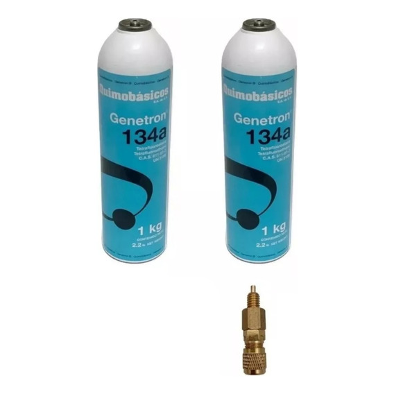 2 Gas Refrigernate R134a Refrigeracion Refrigerador