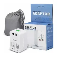 Adaptador De Enchufe Universal Viajero Internacional Compacto Para Más De 150 Países Ideal Viajes Carga Dispositivos Seguro Y Portátil