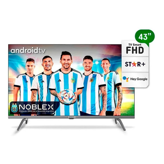  Smart Tv Televisor Noblex 43 Dr43x7100 Wifi Android Fullhd 