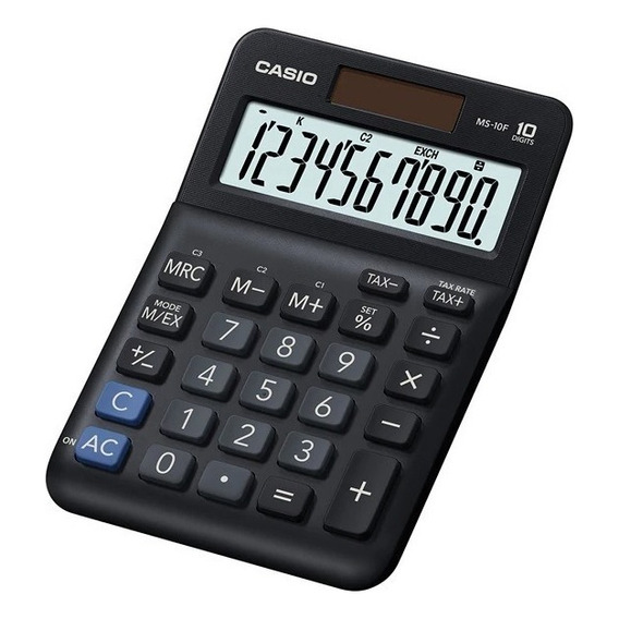 Calculadora Casio Ms-10 De Escritorio Pantalla Extra Grande